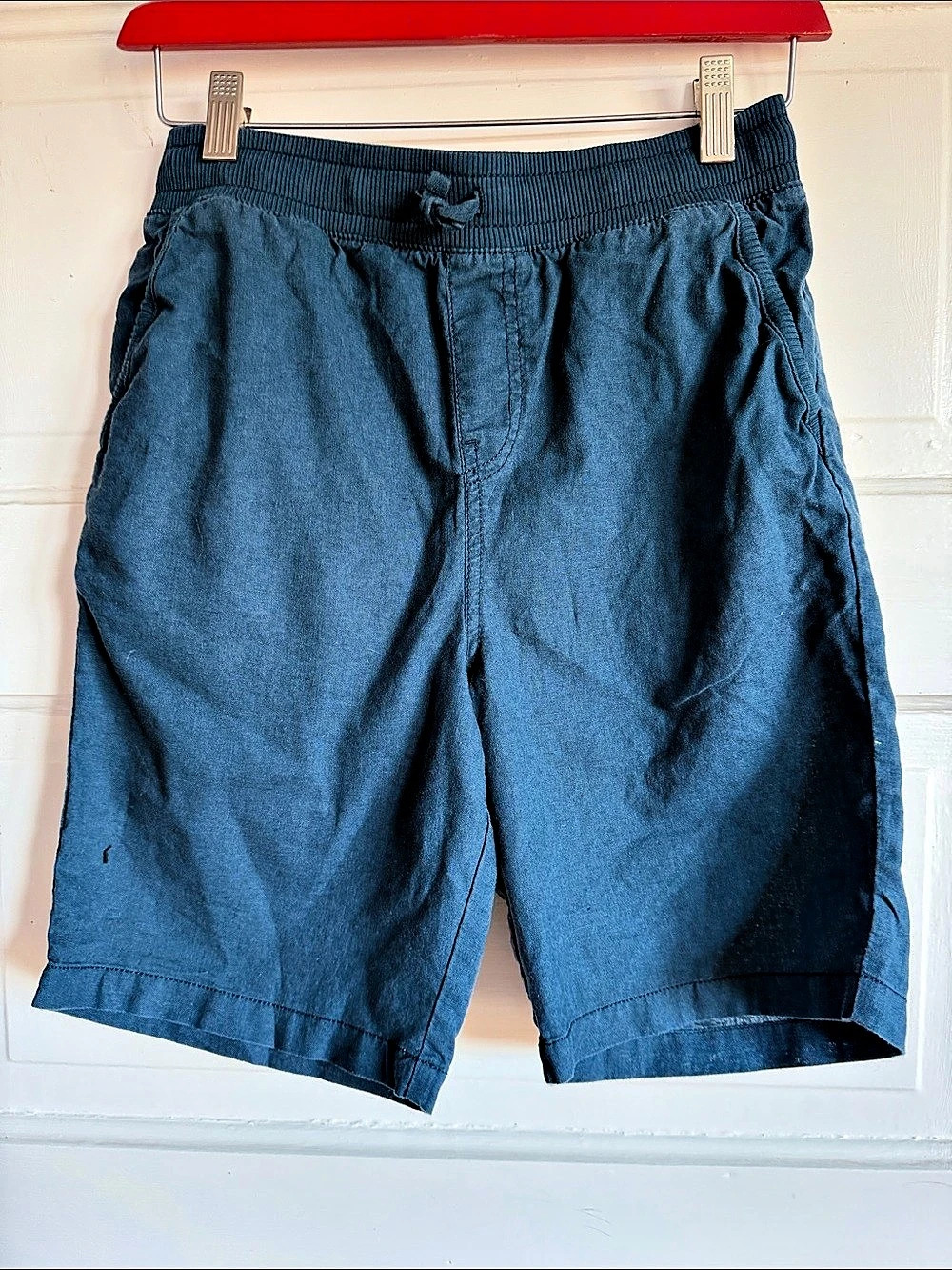Tea Collection Size 16 teal Linen Cotton Shorts